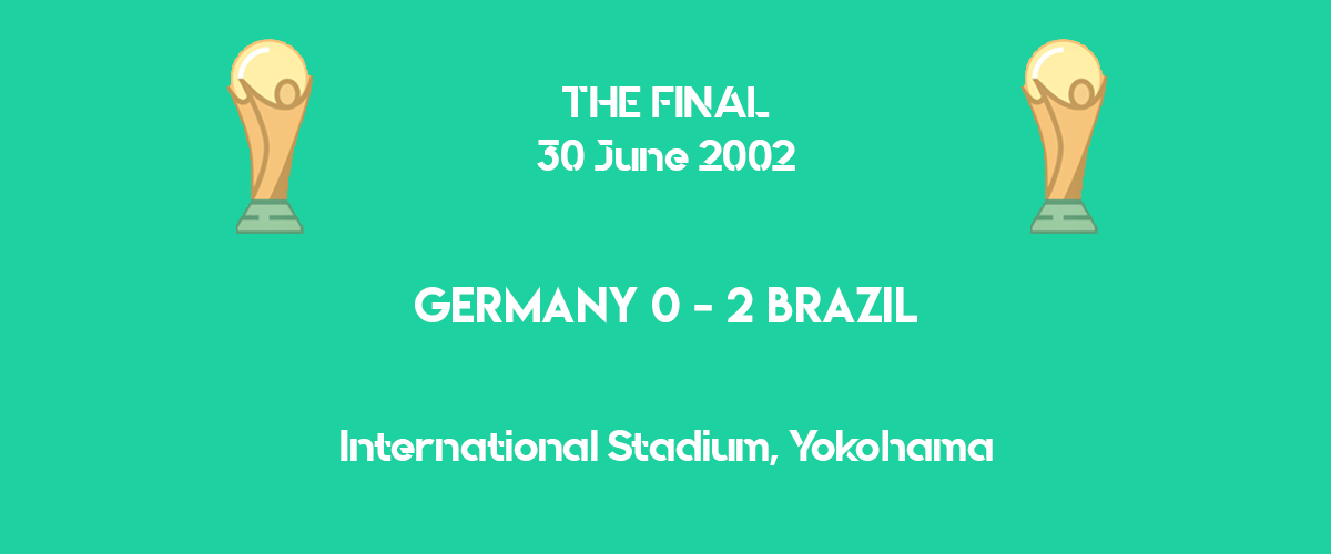 World 2002 - THE FINAL - Germany Brazil