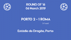 Porto qualified after extra time against Roma in the second leg of Champions League 2019 round of 16