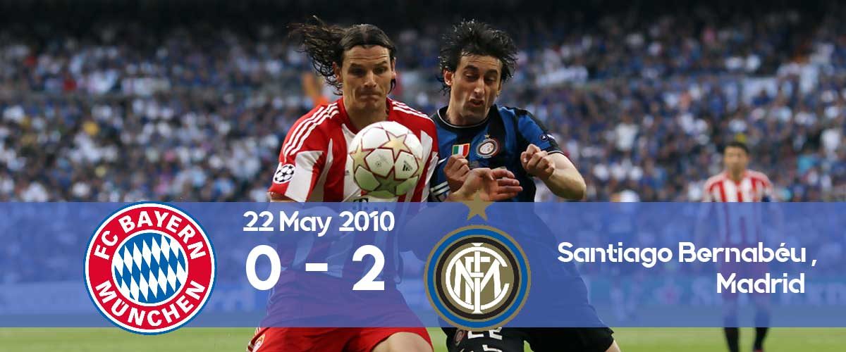 Watch how Milito's goals brought the victory to Inter during the Champions League 2010 final against Bayern Munich